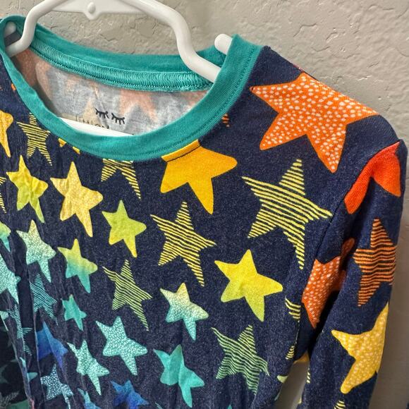 Little Sleepies Blue Star Bamboo Pajamas - Picture 2 of 8